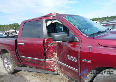 2017 Ram 1500 Slt из США, поврежденный, VIN 1C6RR6LTXHS542851